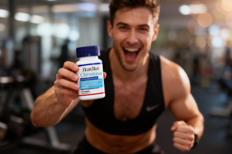 مکمل کرومیوم هلث برست برای افزایش انرژی و سلامت پس از ورزش